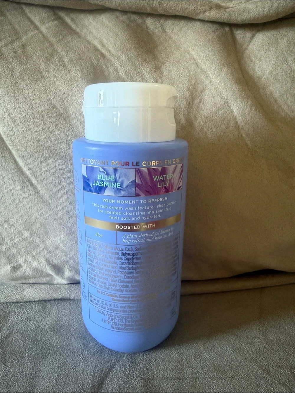 Brand new Victoria’s Secret blue jasmine and water lily cream body wash